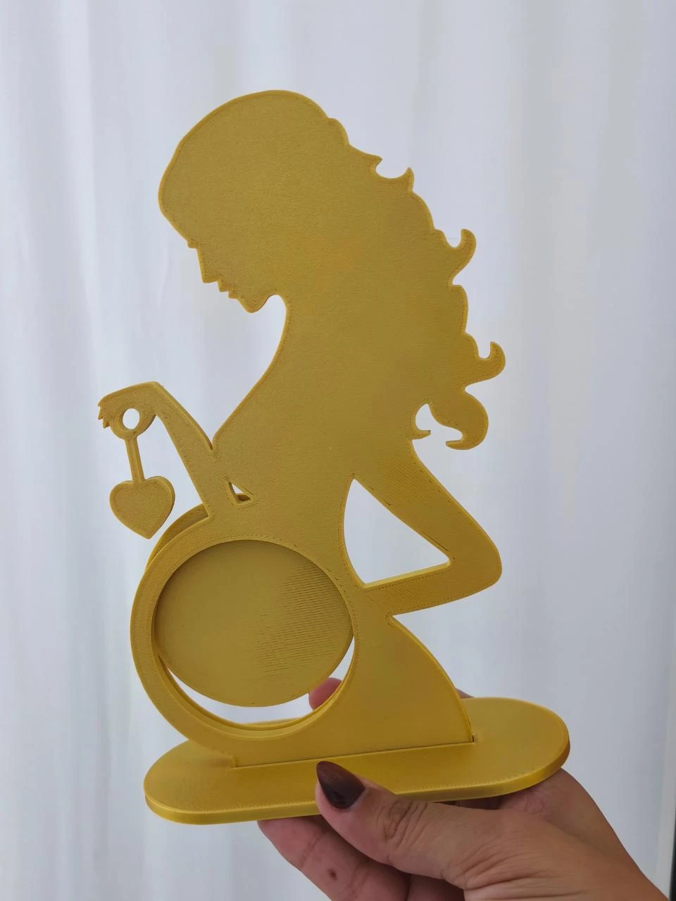 Porta-Ecografía Embarazada 3D – Regalo para Futura Madre – photo 4